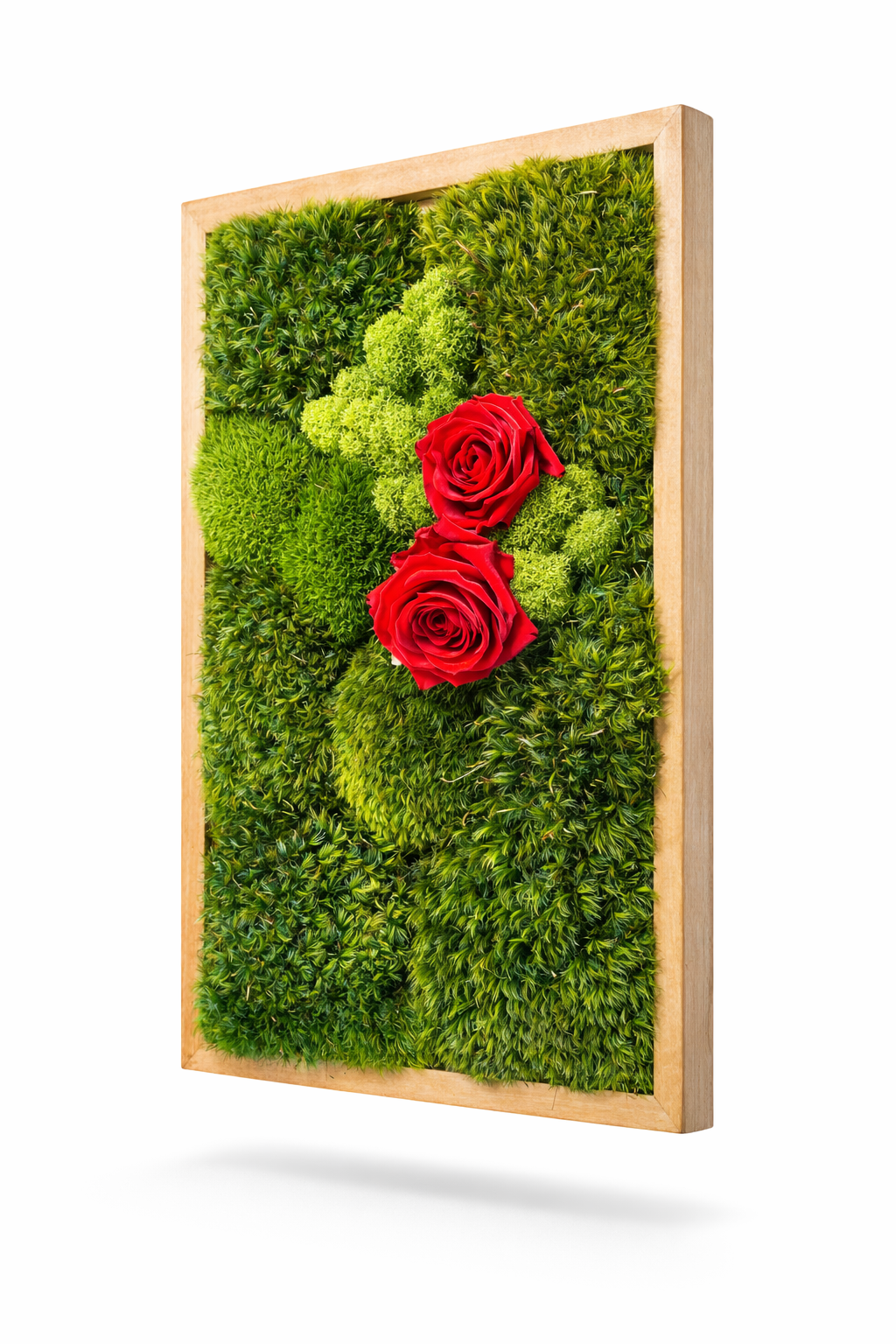 Together Moss & Roses Wall Art