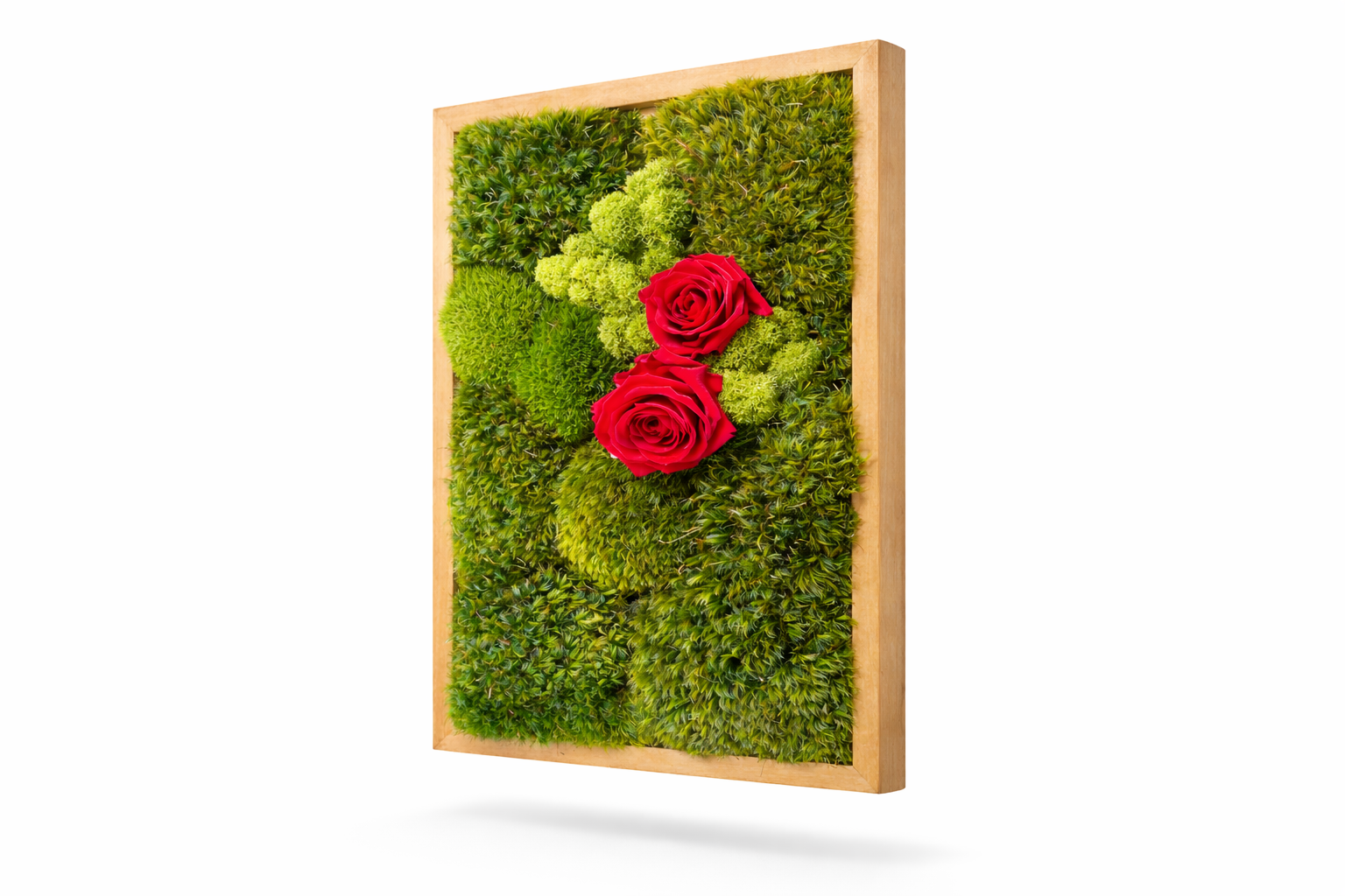 Together Moss & Roses Wall Art