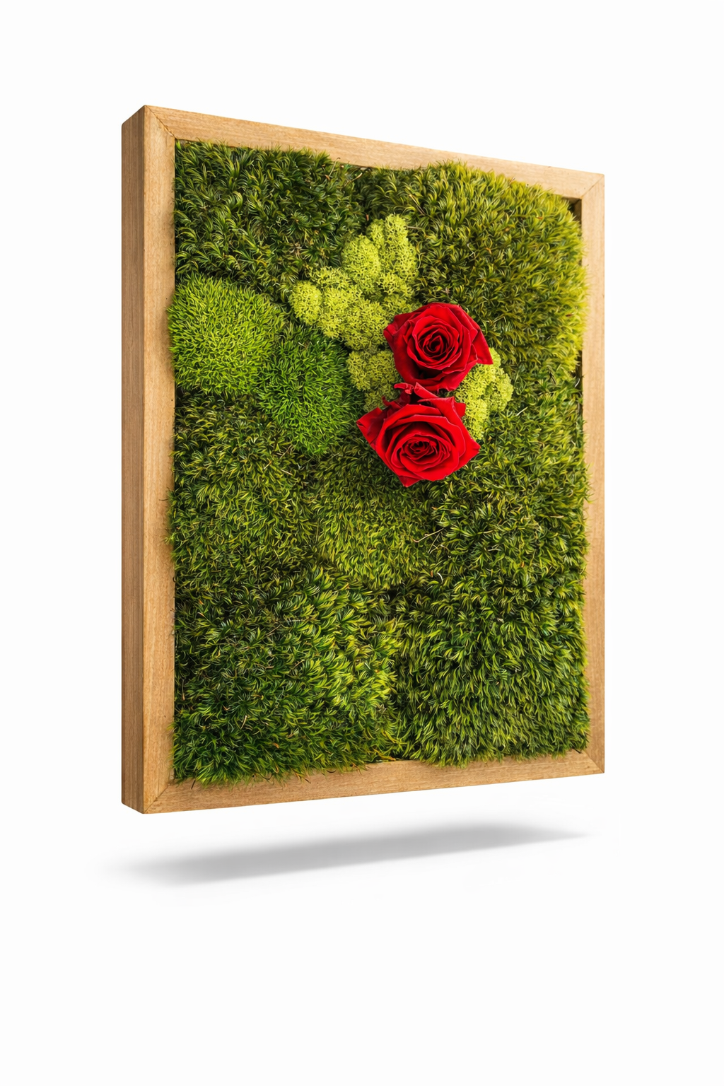 Together Moss & Roses Wall Art