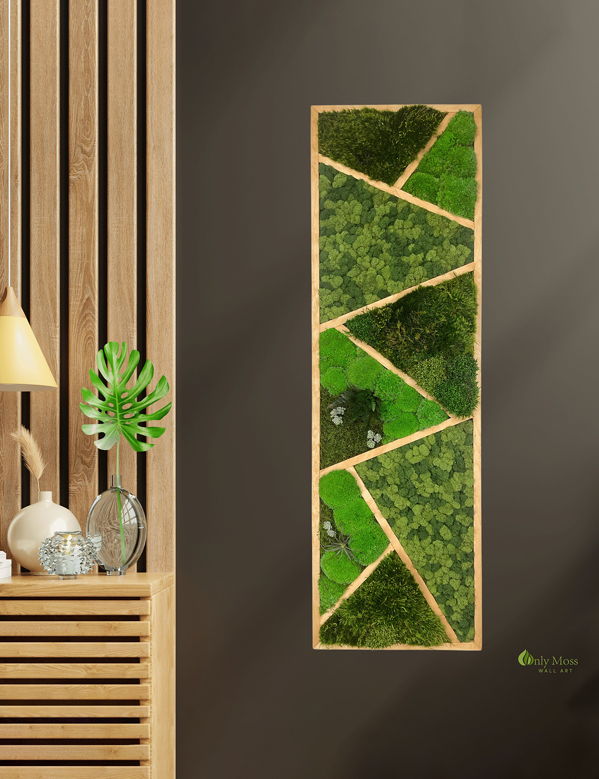 Green Ways Moss Wall Art