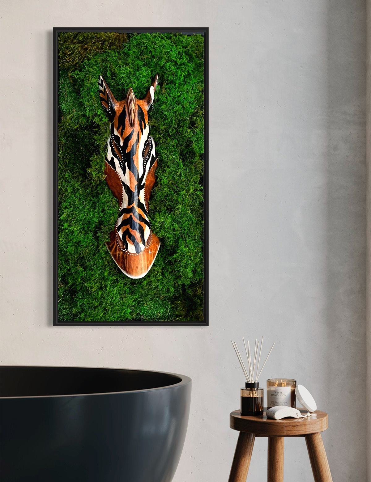 Africa Collection Moss Wall Art