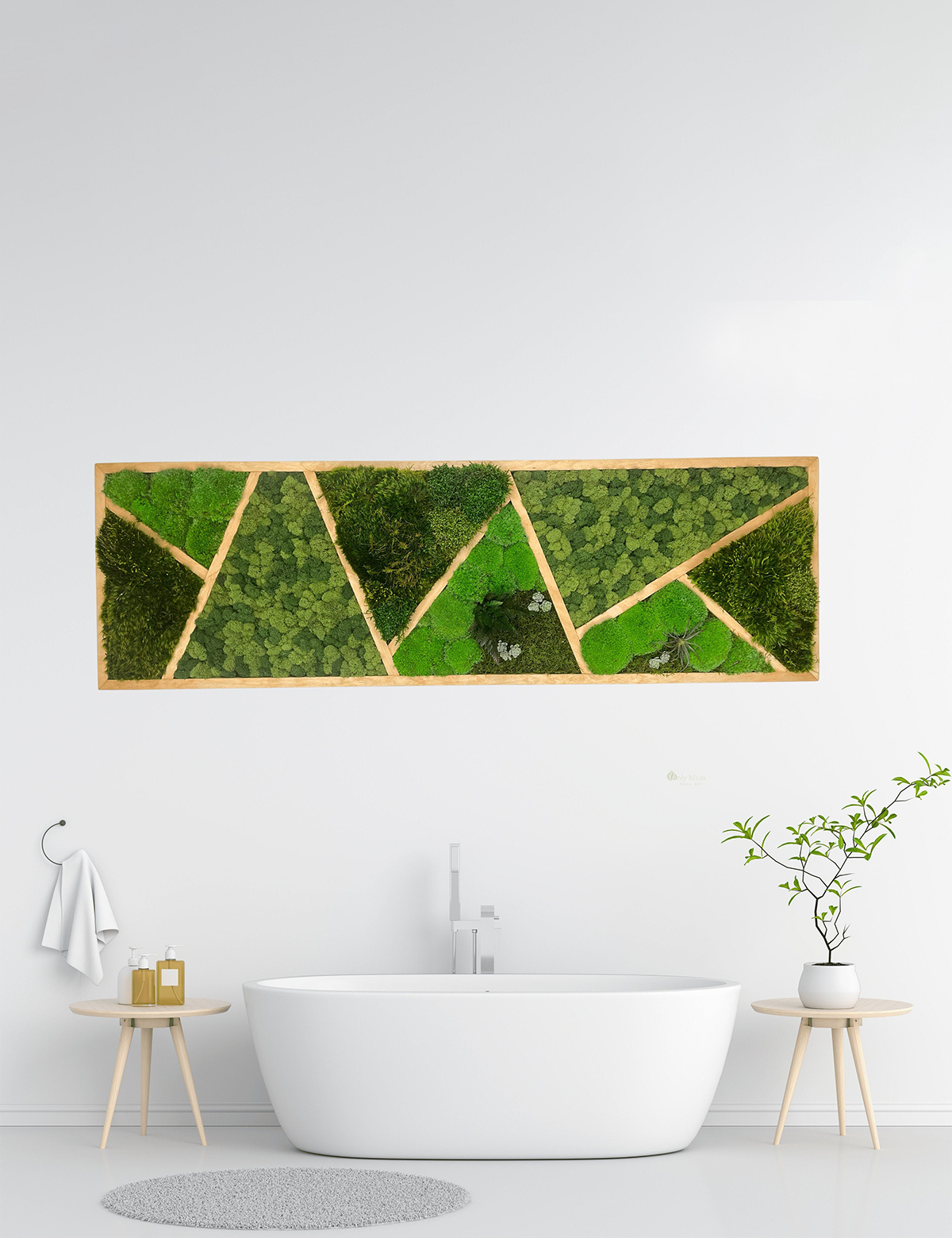 Green Ways Moss Wall Art