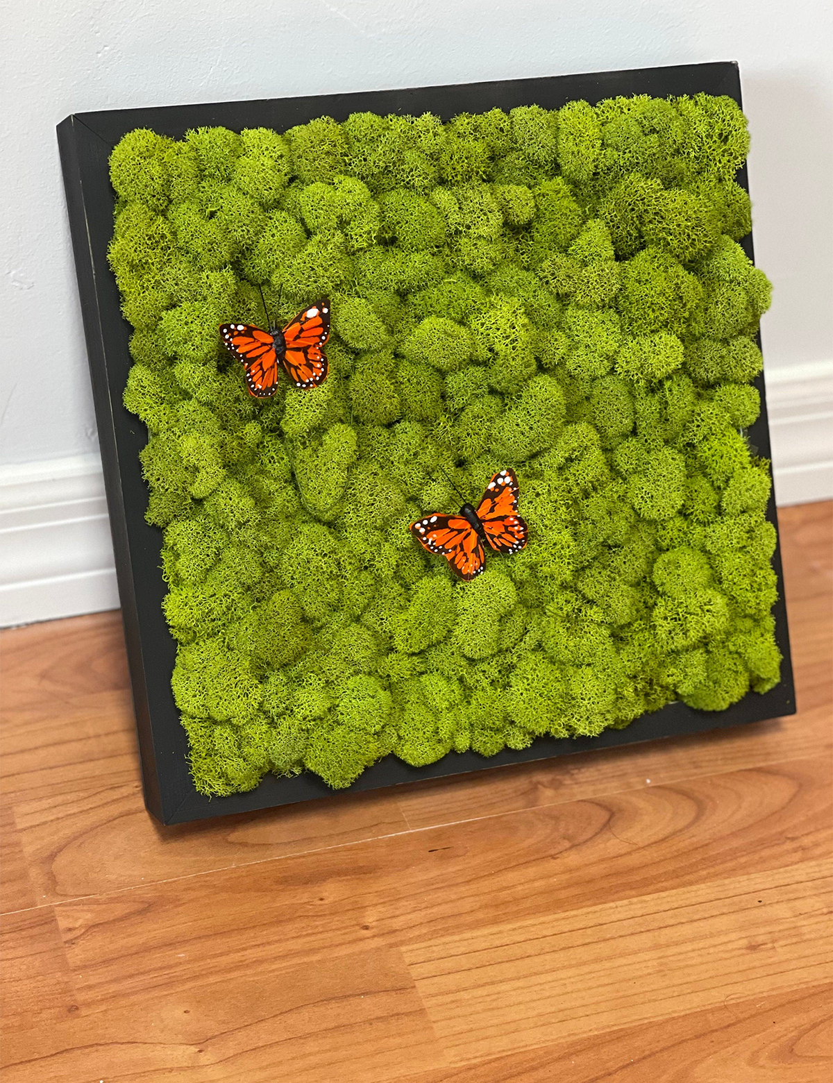 Butterfly Moss Wall Art