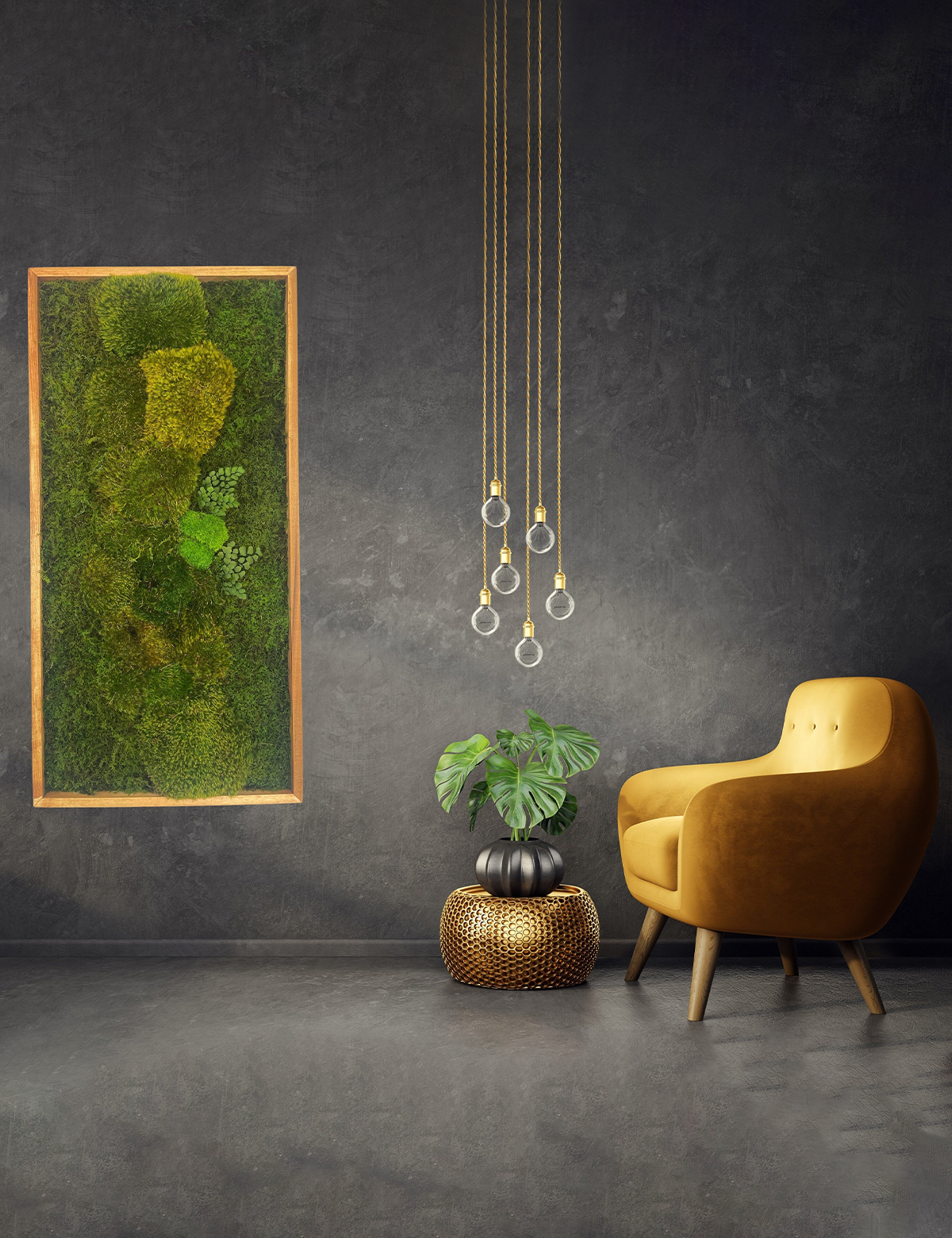 Mountain Moss Wall Art