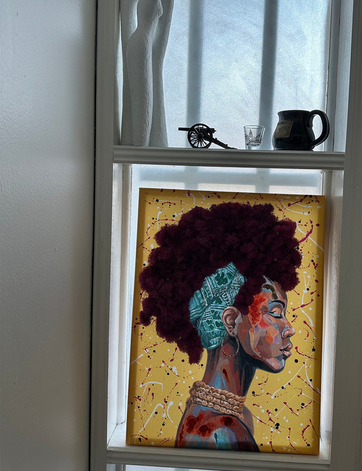 African Princess Moss Wall Art