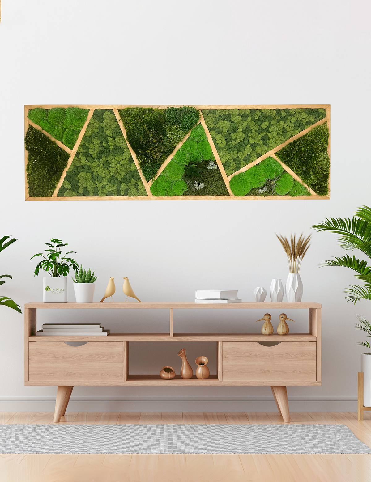 Green Ways Moss Wall Art