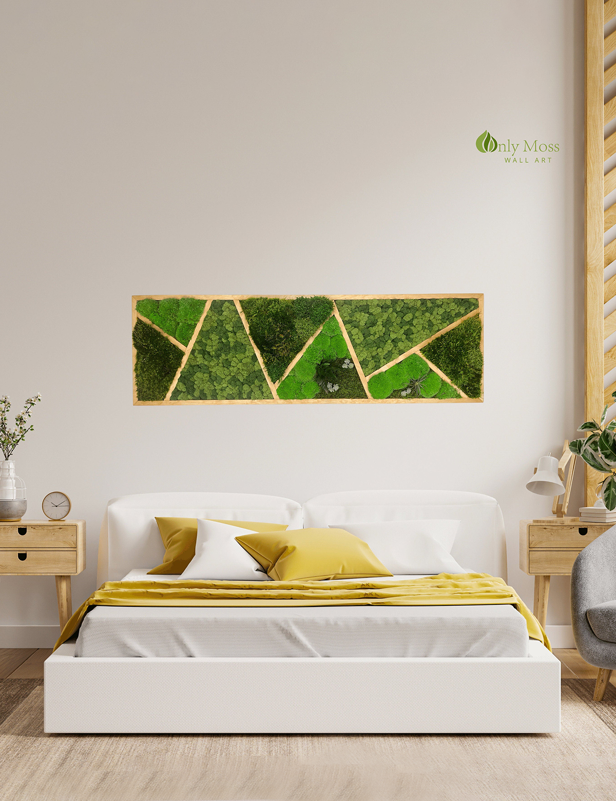 Green Ways Moss Wall Art
