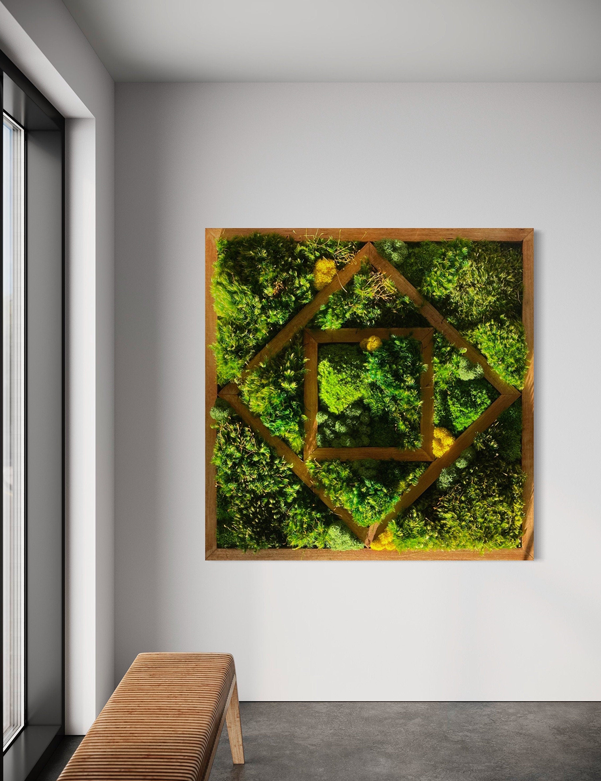 Trio Moss Wall Art