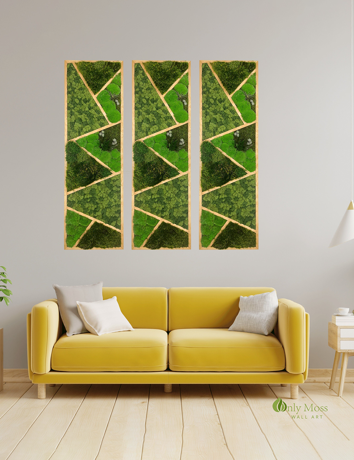 Green Ways Moss Wall Art