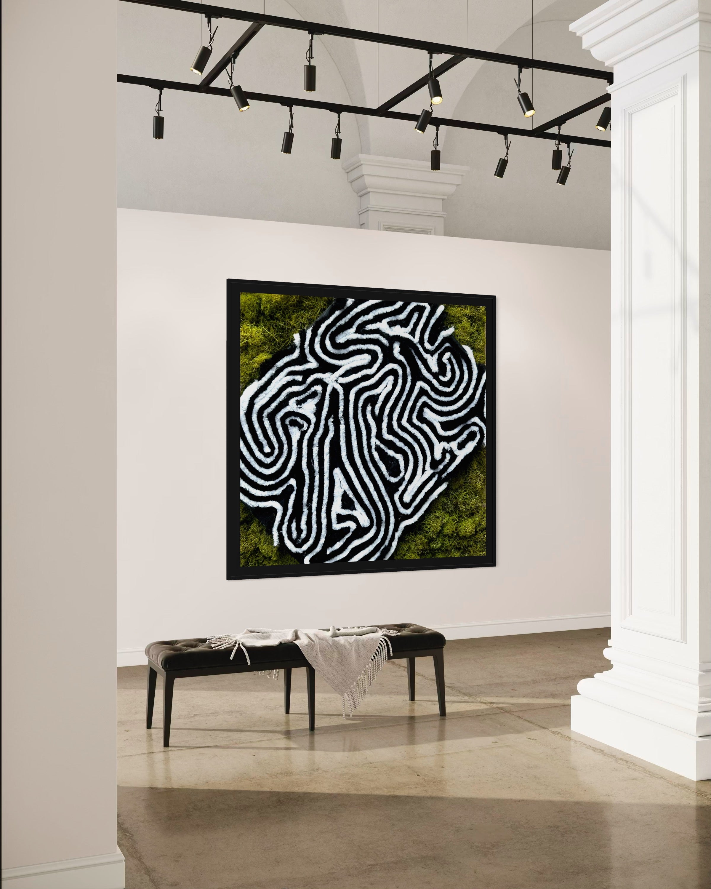 Tangled Land Moss Wall Art
