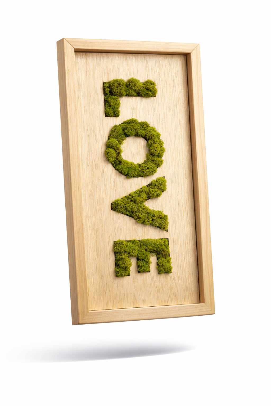 LOVE Moss Wall Art