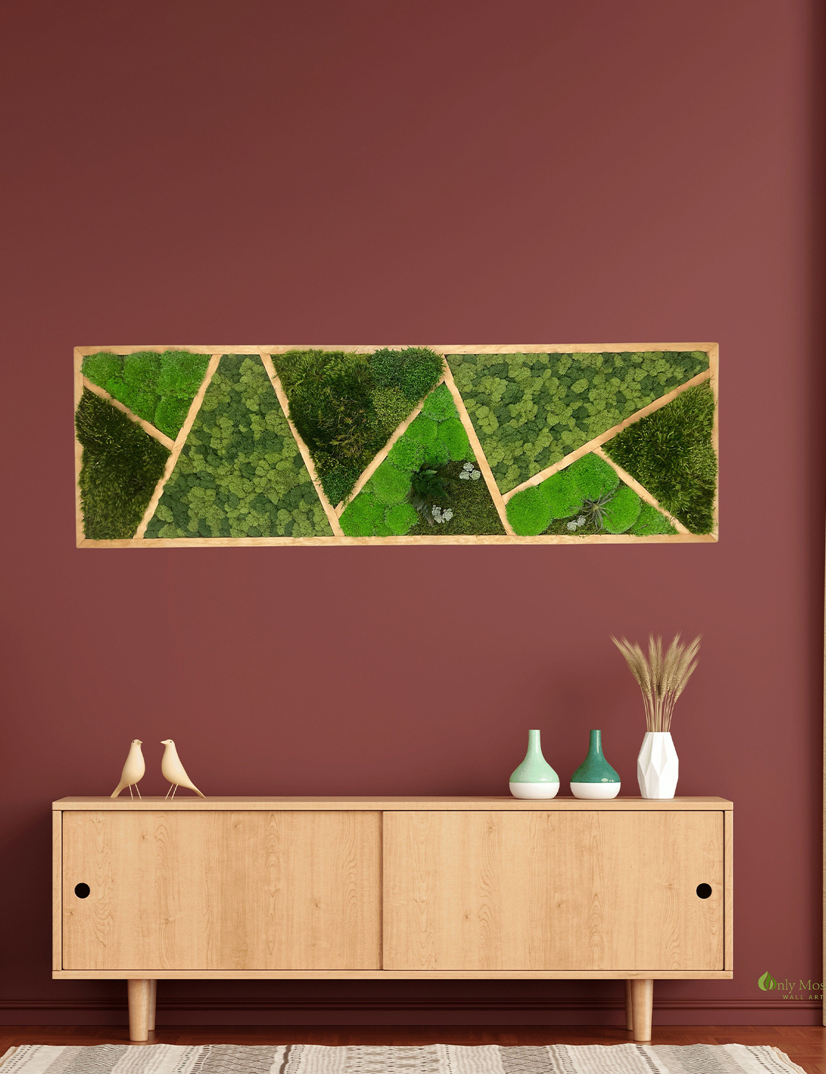 Green Ways Moss Wall Art