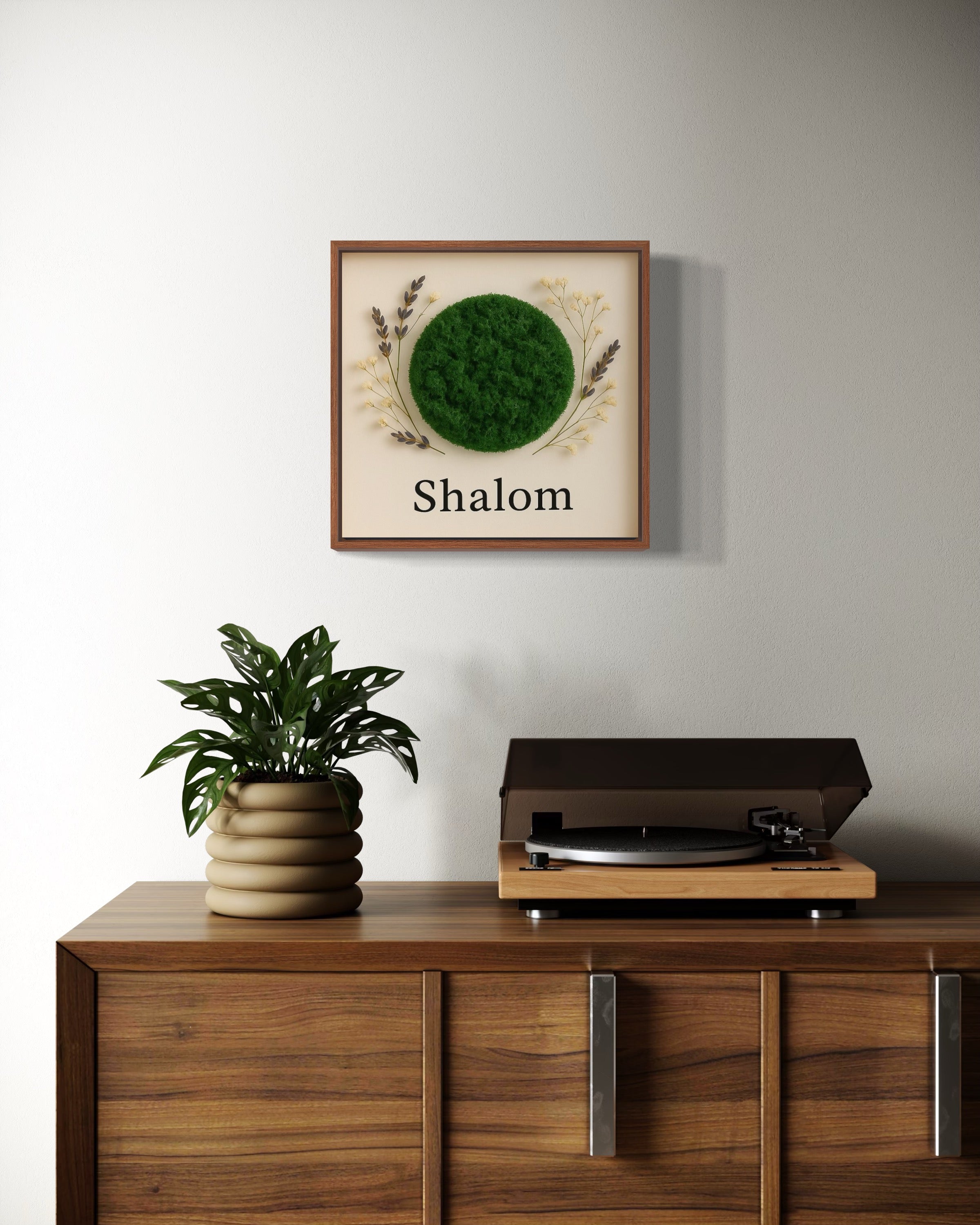 Shalom Moss Wall Art