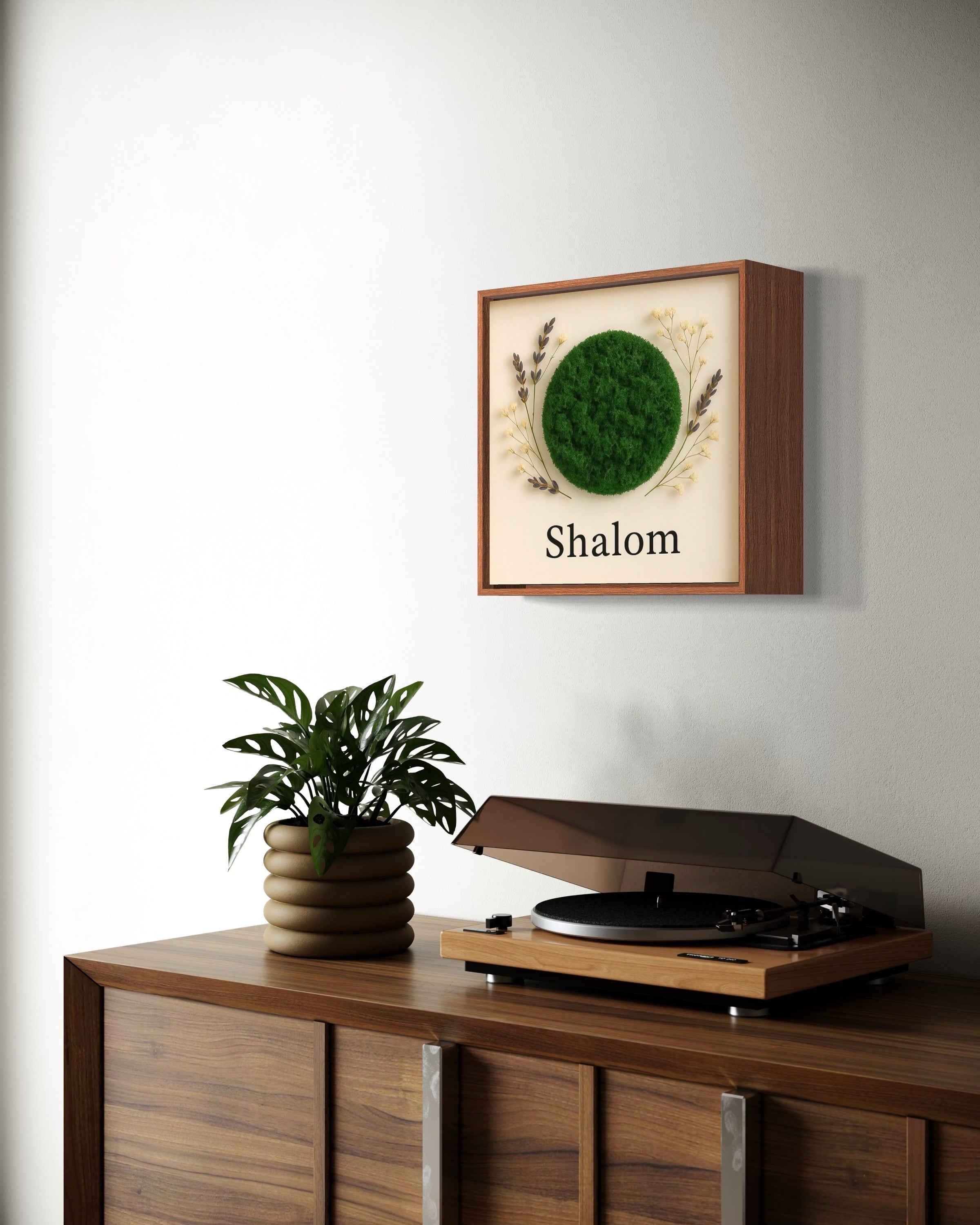 Shalom Moss Wall Art