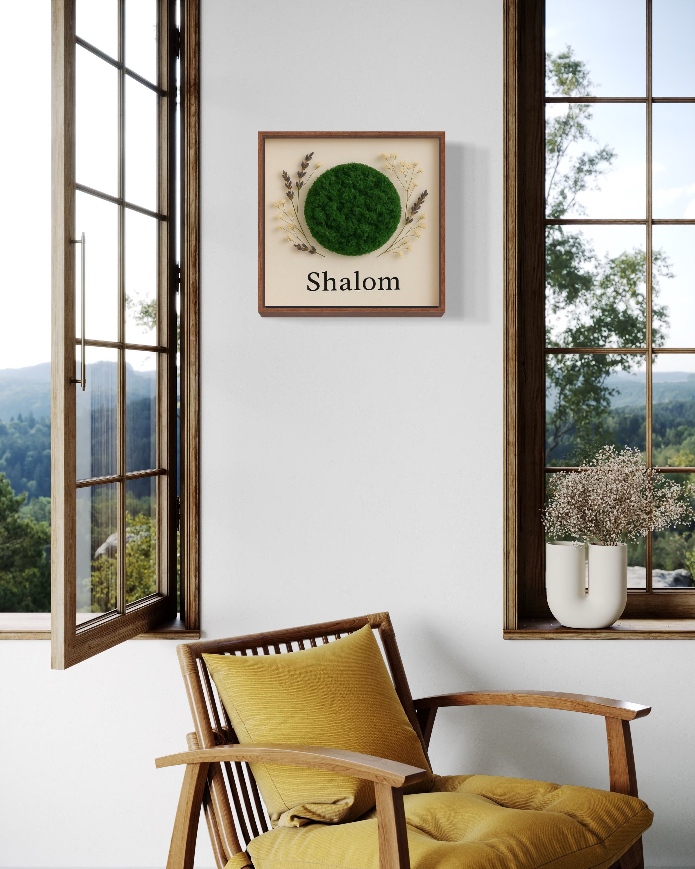 Shalom Moss Wall Art