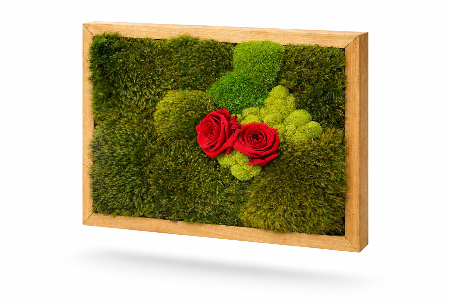 Together Moss & Roses Wall Art
